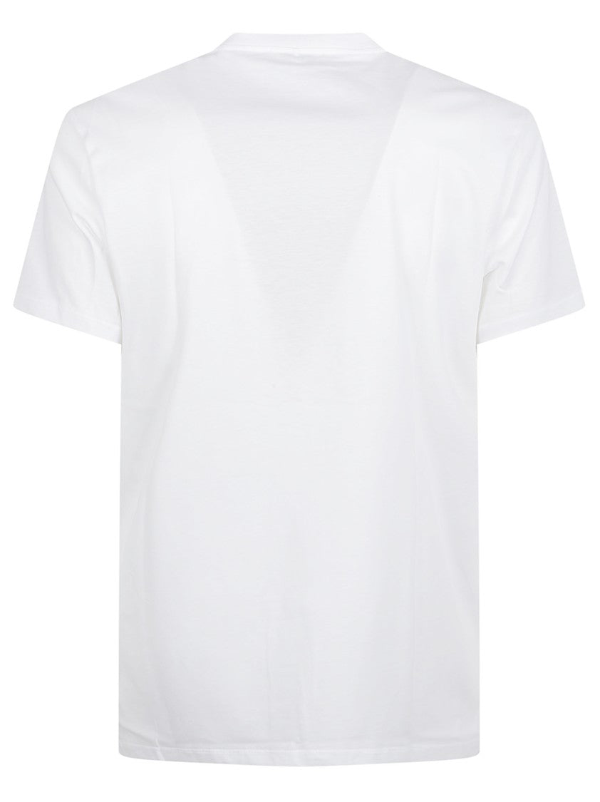 Versace Iconic Medusa Head Graphic White T-Shirt