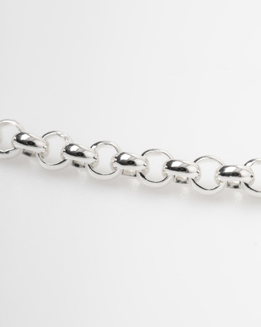 Bar Jewellery Chunky Chain Necklace – Sterling Silver