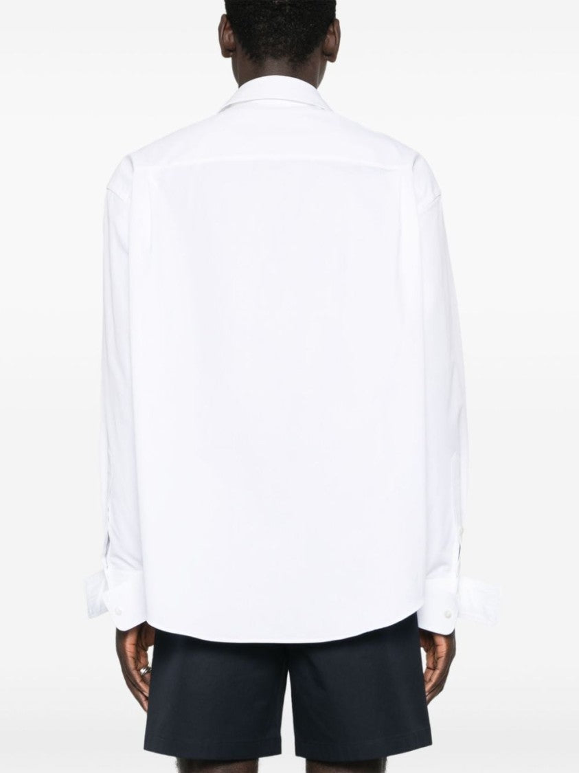 Gucci Logo-Embossed Cotton Shirt
