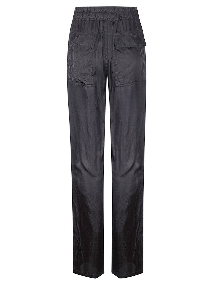 Rick Owens Beige Dietrich Drawstring Trousers