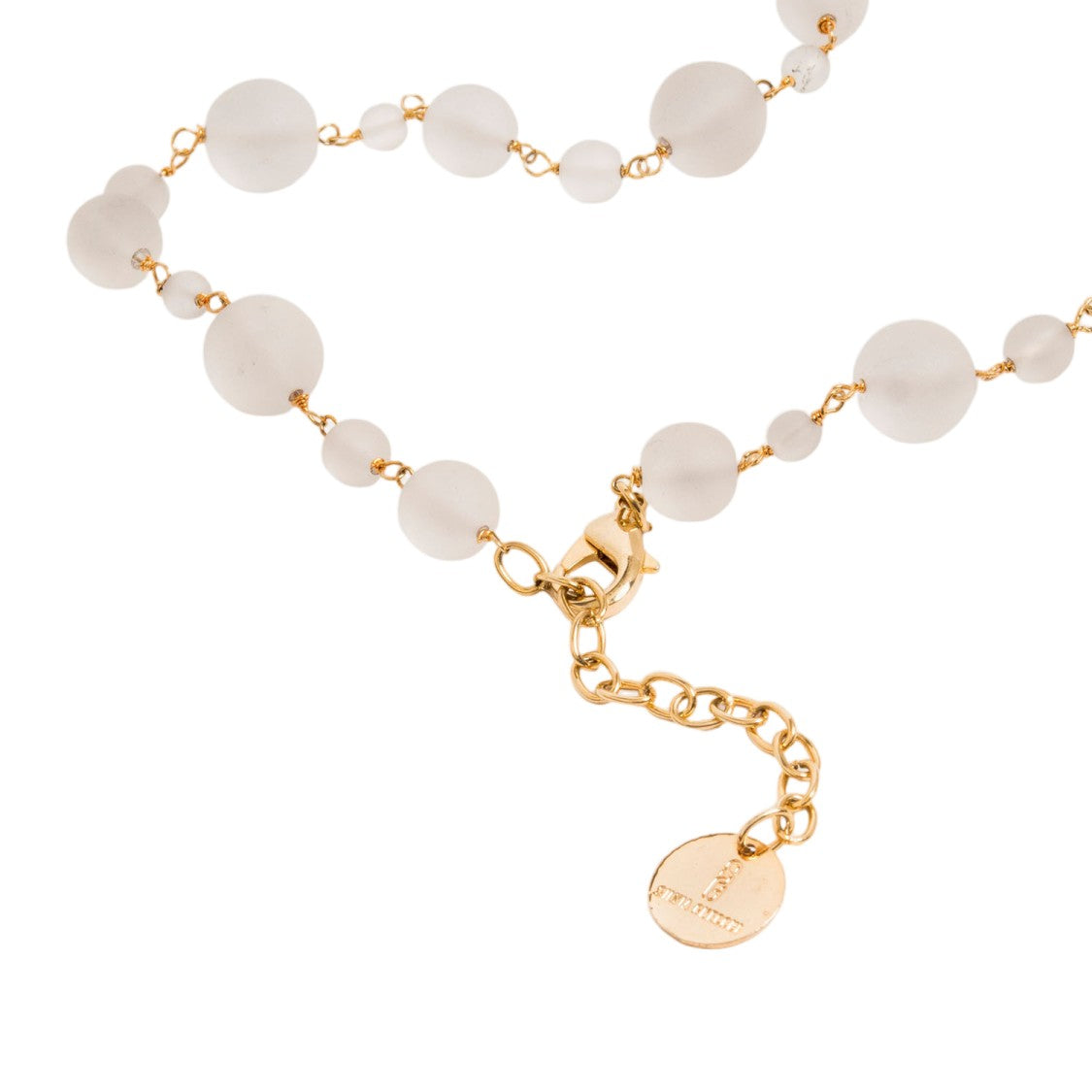 Silvia Gnecchi Glass Bead Necklace
