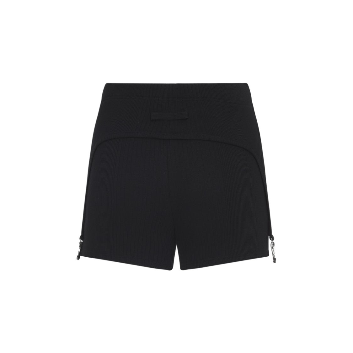 Jean Paul Gaultier High-Waisted Black Bermuda Shorts
