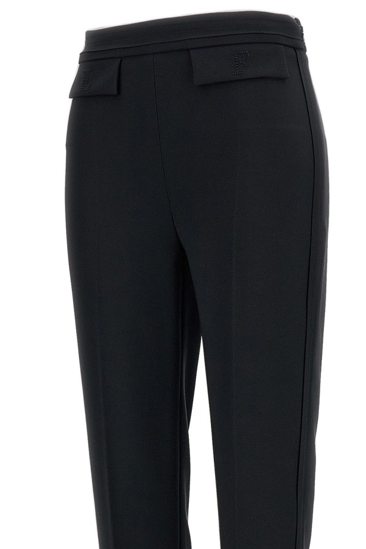 Elisabetta Franchi Lightweight Stretch Crêpe Trousers