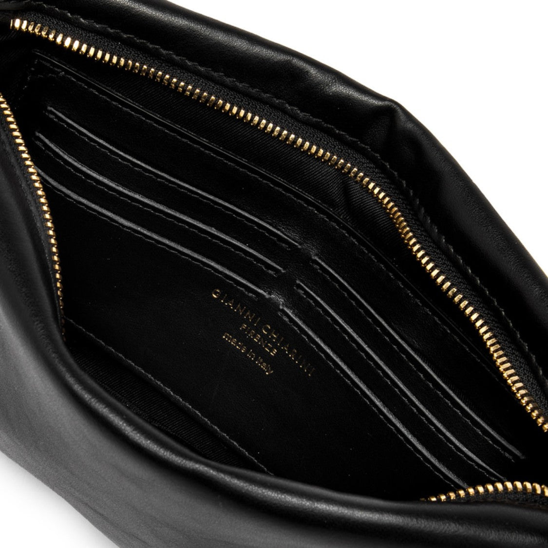 Gianni Chiarini Nina Handbag Model In Black Nappa