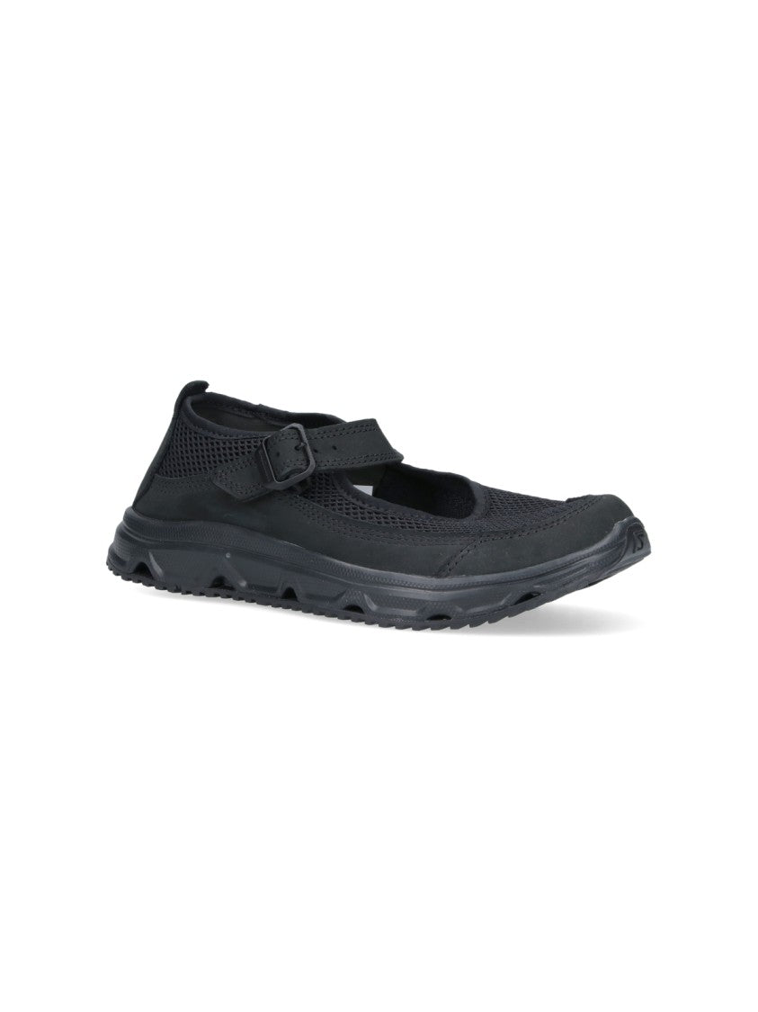Salomon Black Sneakers With Streamlined Silhouette