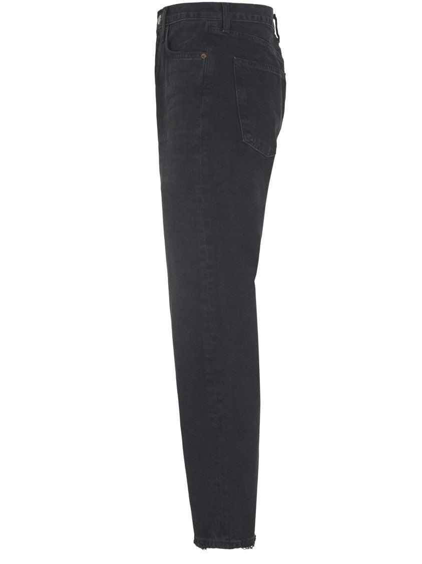 Agolde Relaxed Fit Cropped Trousers