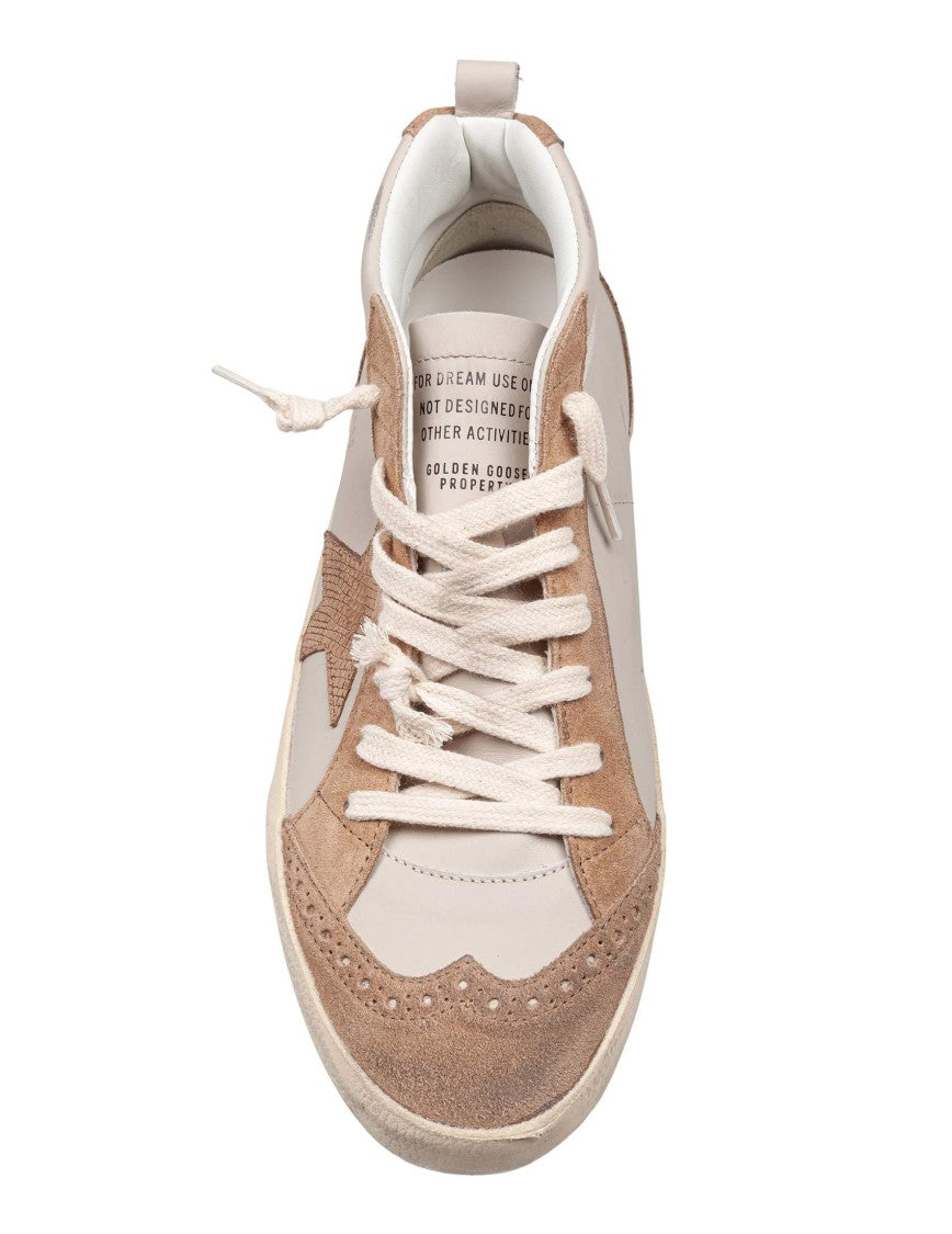 Golden Goose Vintage Effect Leather