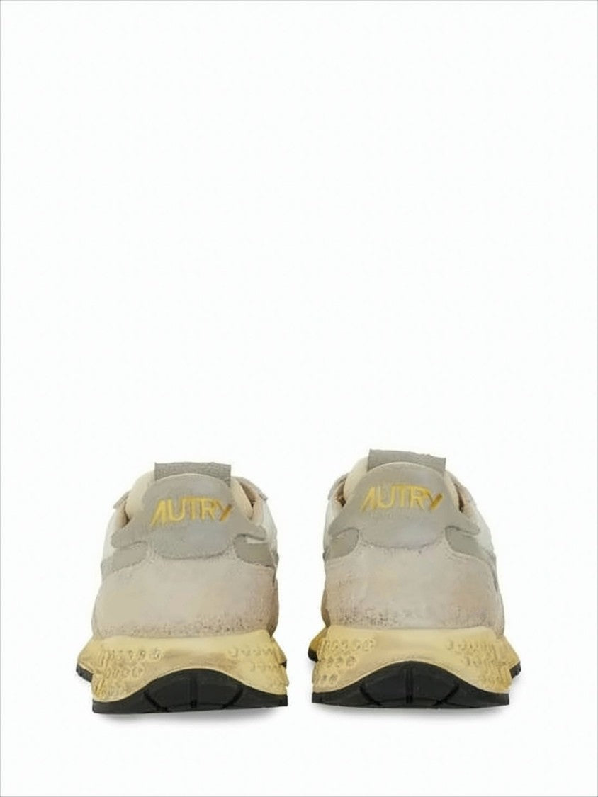 Autry Low-Top Sneakers With Leather And Nylon Blend