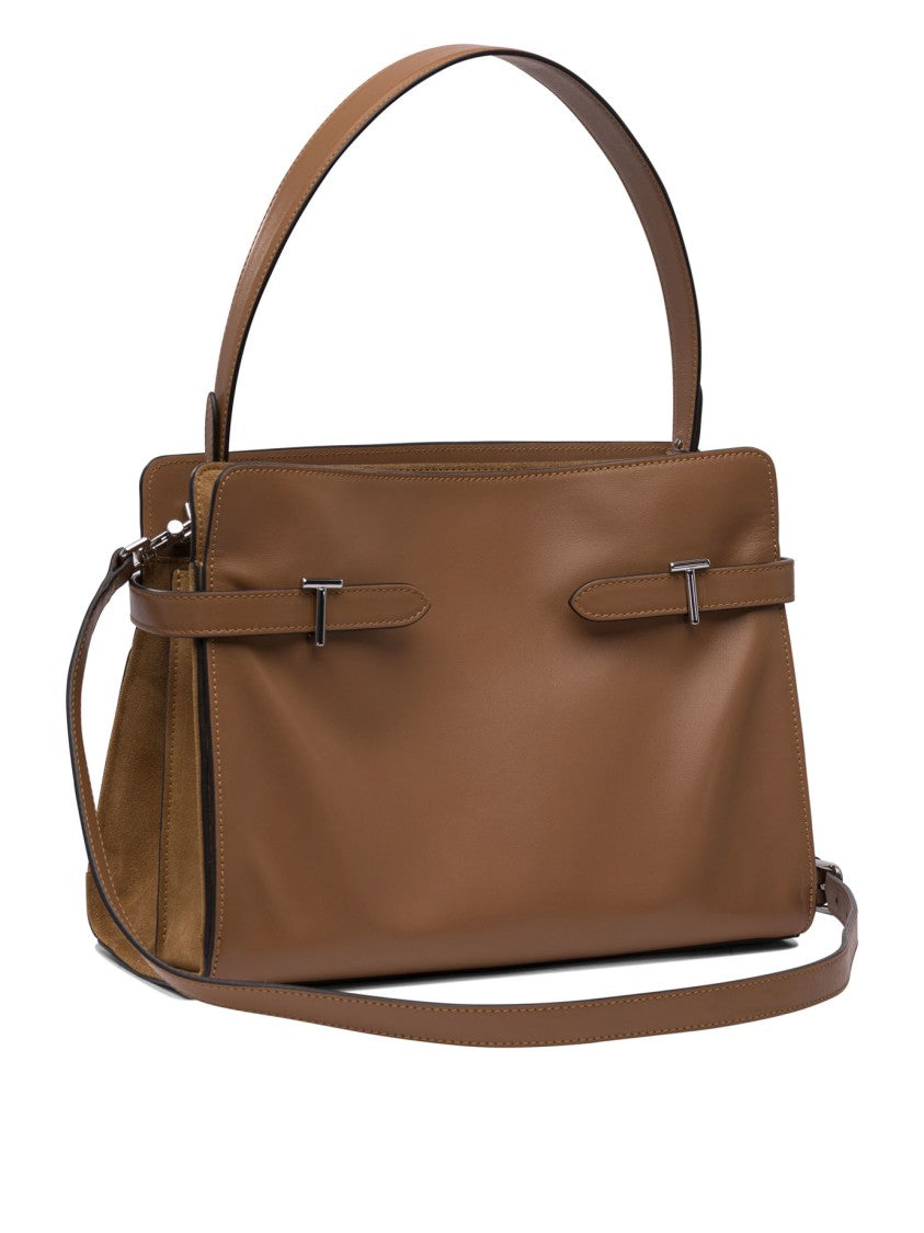 Le Tanneur Smooth Leather Shoulder Bag