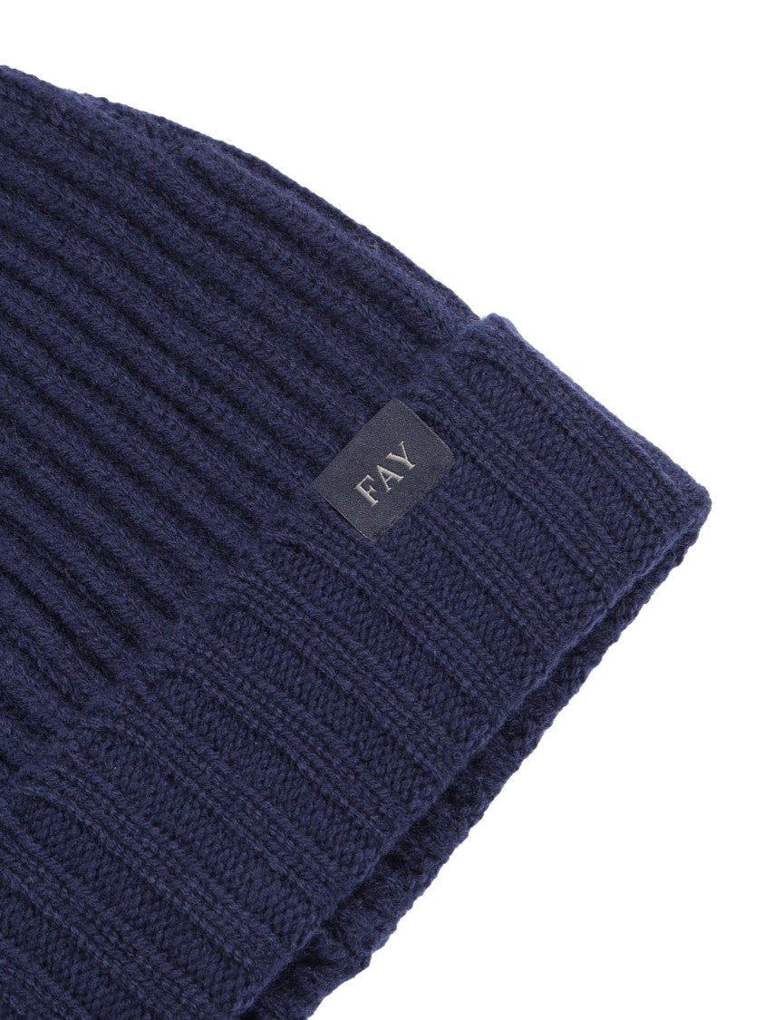 Fay Ribbed Knitted Hat