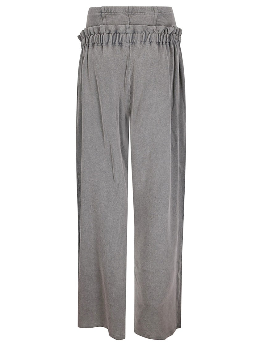 Knwls Oversized Sweatpants With Integrated Ribbed Shorts Layer