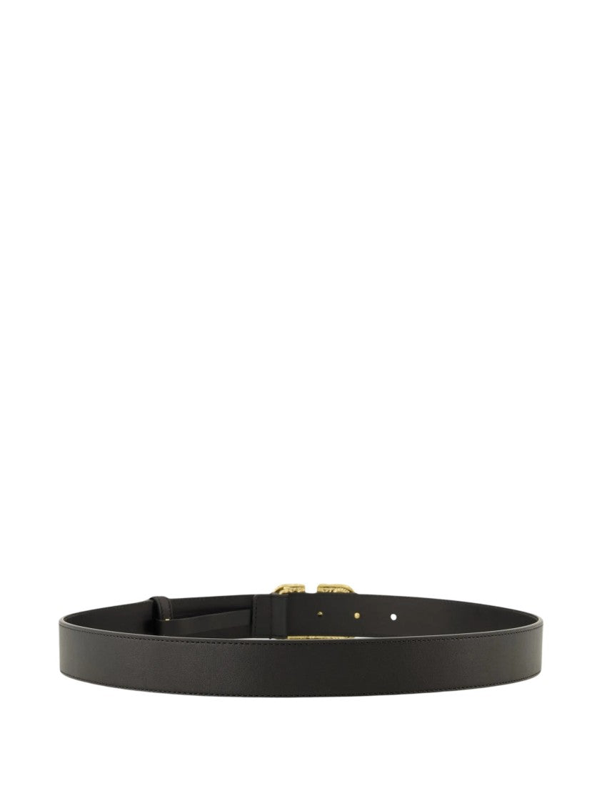 Valentino Vlogo Calf Leather Belt
