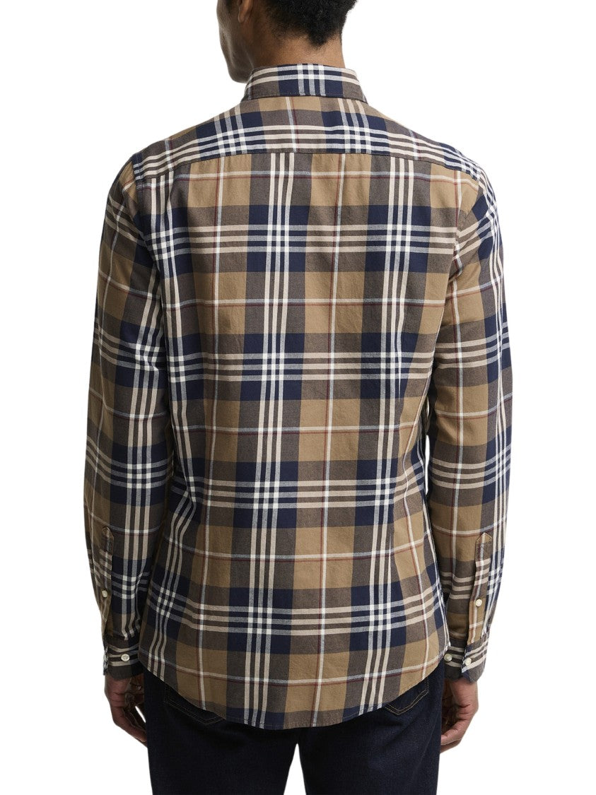 Barbour Edgar Tailored Plaid Long-Sleeve Shirt