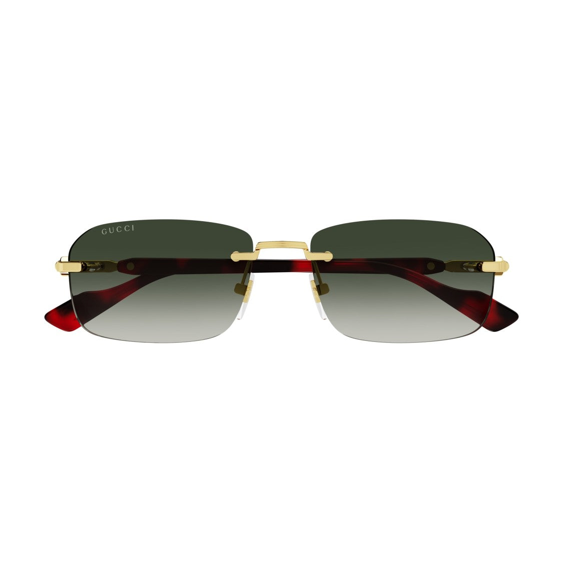 Gucci Gg1221s Rimless Rectangular Sunglasses