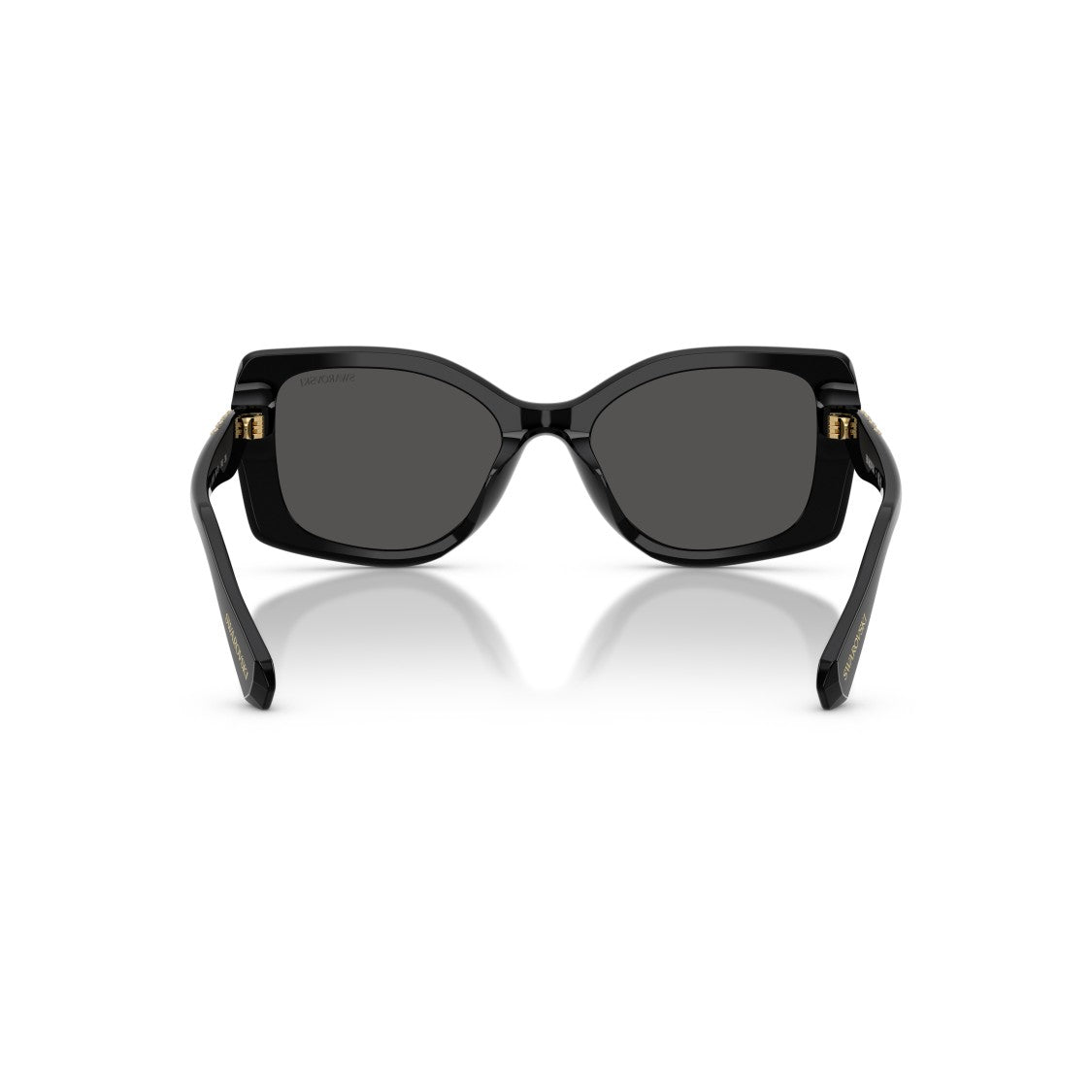 Swarovski 0Sk6058u Oversized Square Frame Sunglasses With Crystal Embellishments