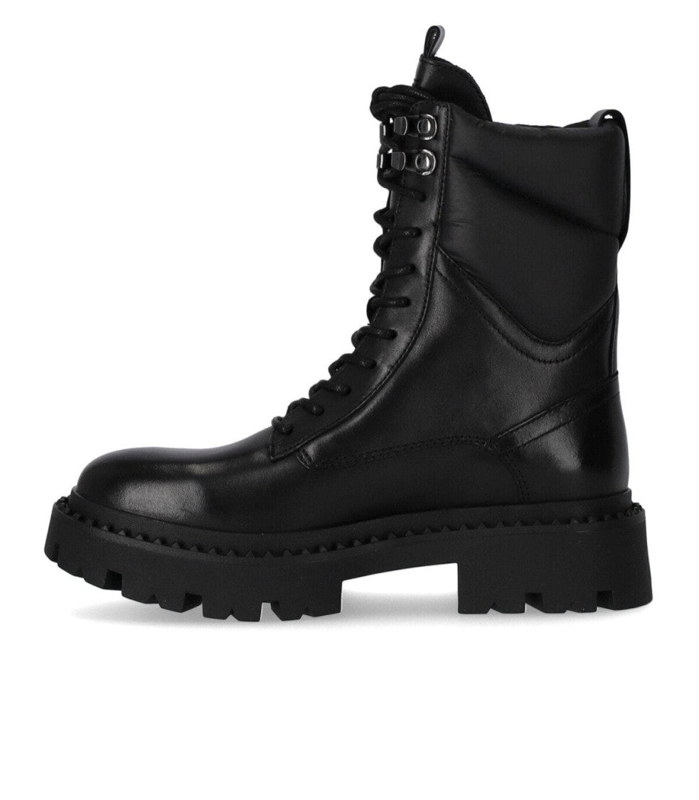 Ash Gotta Black Combat Boot