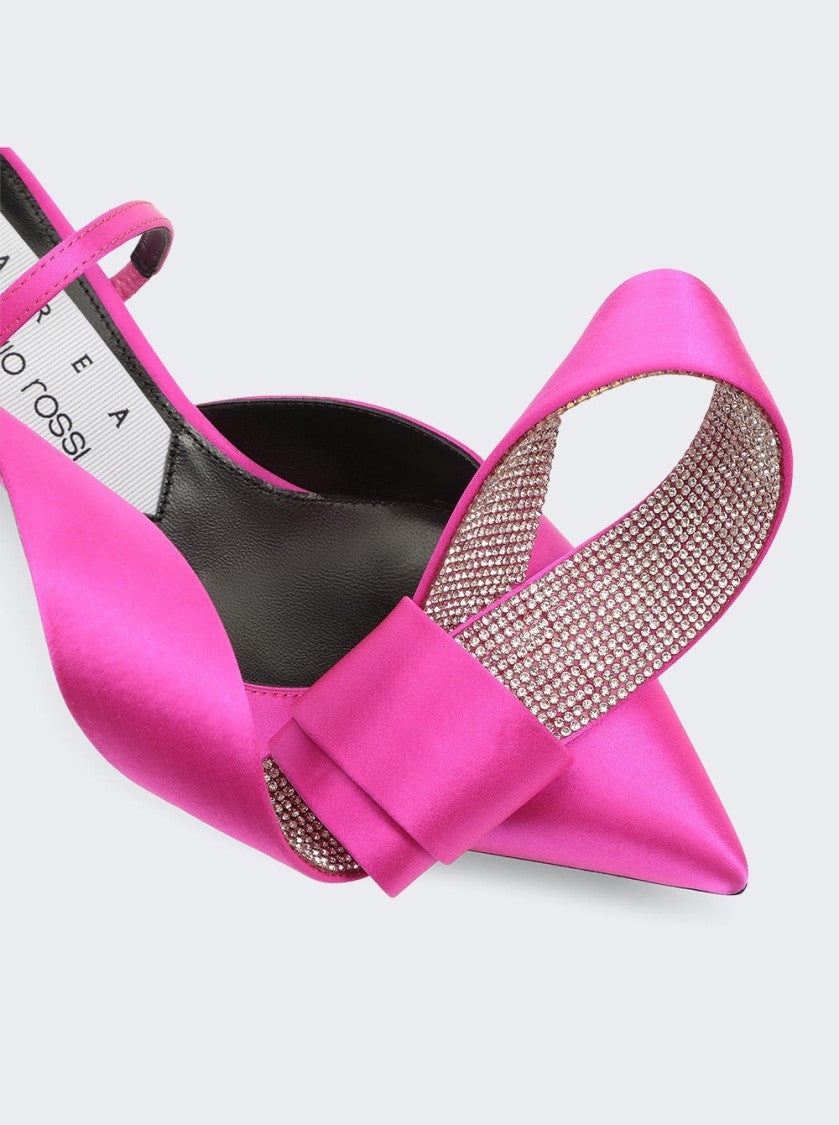 Sergio Rossi X Area Crystal Mule Pump