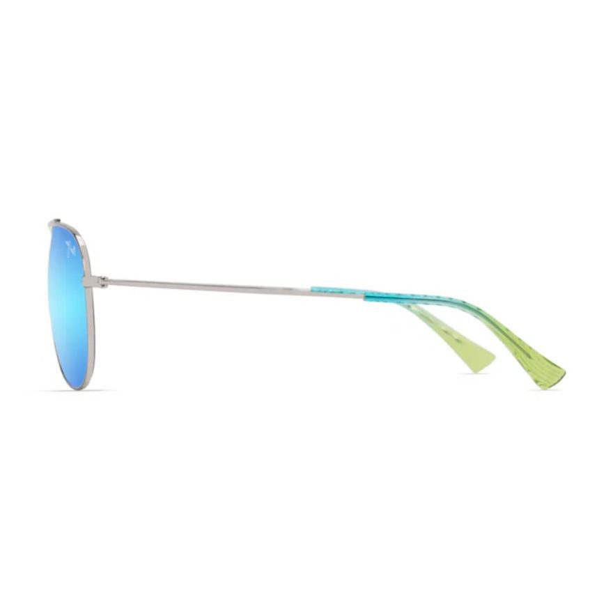 Maui Jim Classic Silver Mj0665s Aviator Sunglasses