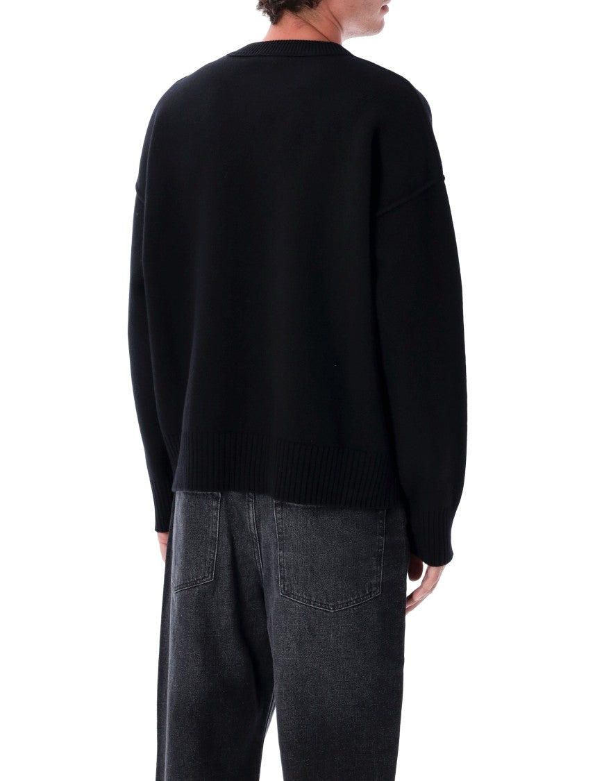 Ami Paris Wool De Coeur Sweater