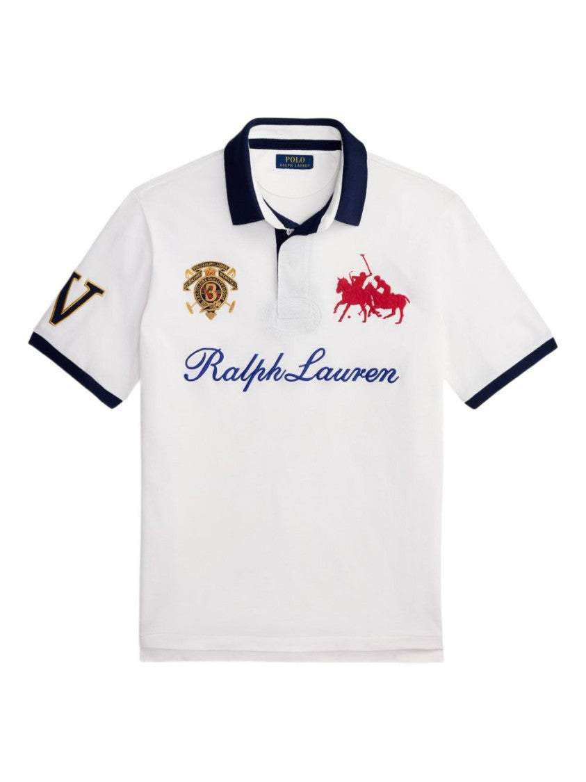 Polo Ralph Lauren Classic Short-Sleeve Polo With Navy Accents