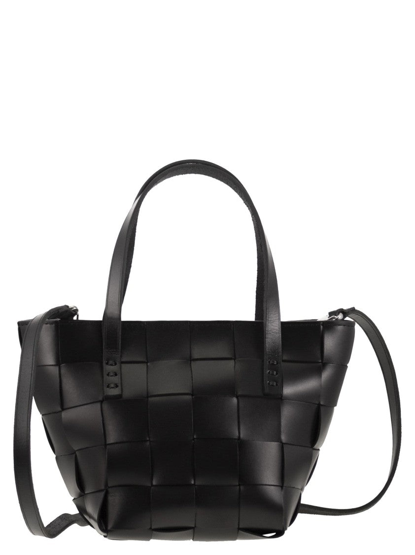 Dragon Japan Mini - Woven Leather Bag