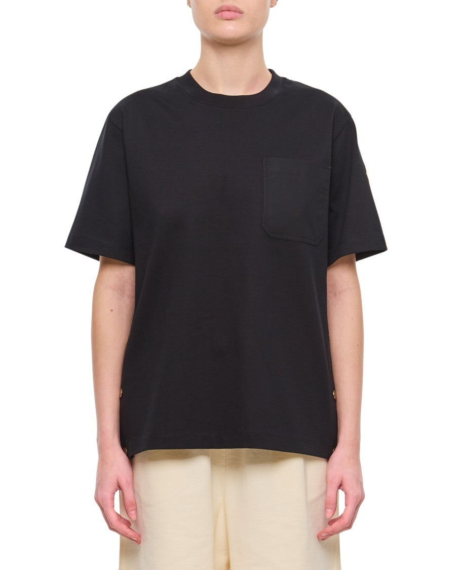 Moncler Crew-Neck T-Shirt With Logo Patch