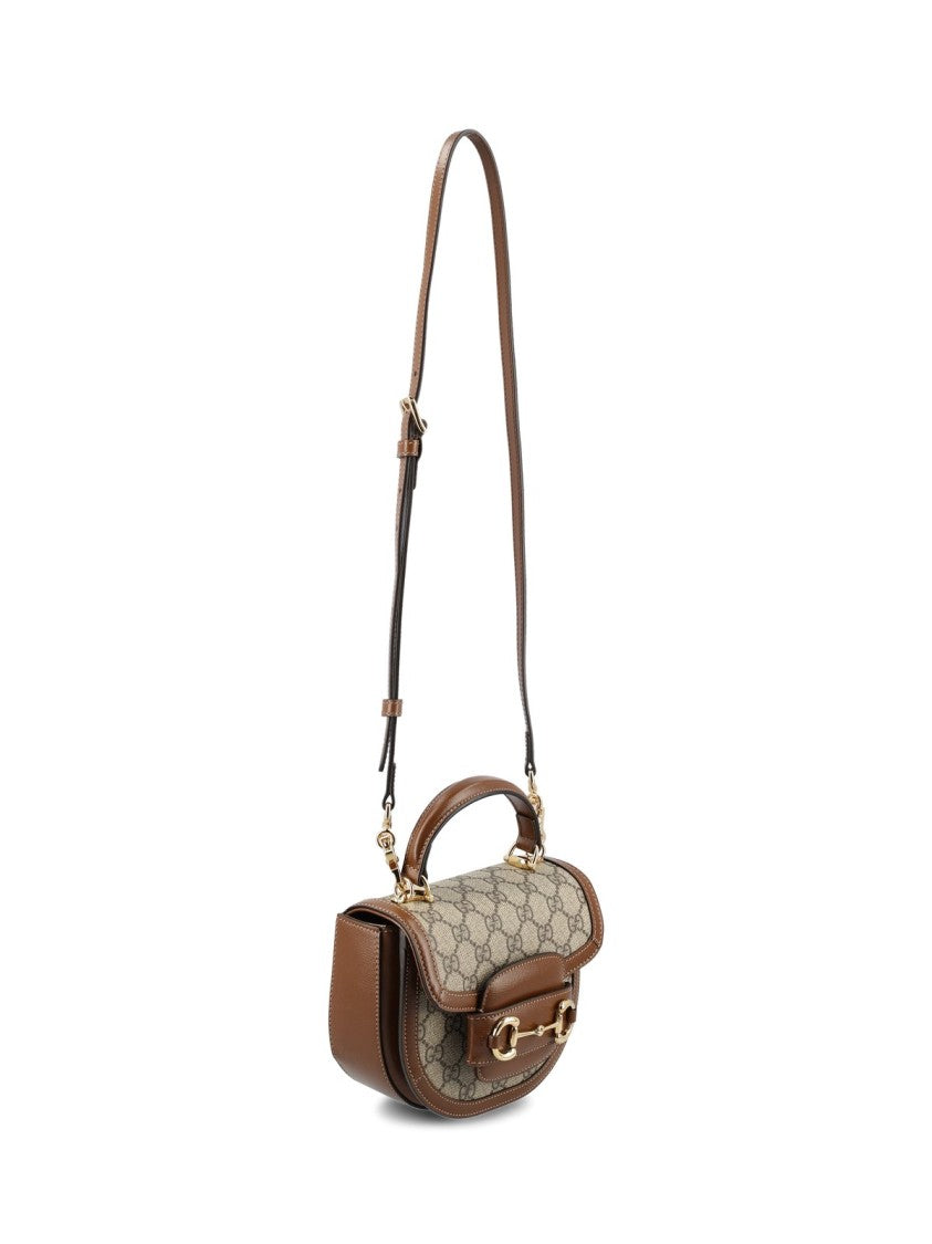 Gucci Mini Handbag With Structured Silhouette And Horsebit Detail