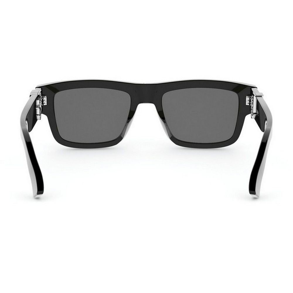 Dior Oblique S3i Rectangular Acetate Sunglasses
