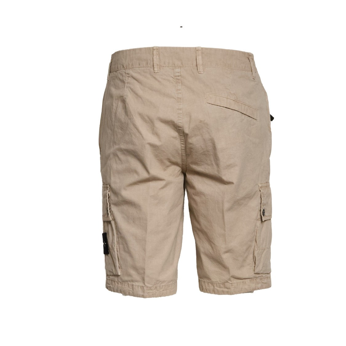 Stone Island Canvas Old Effect Multi-Pocket Shorts