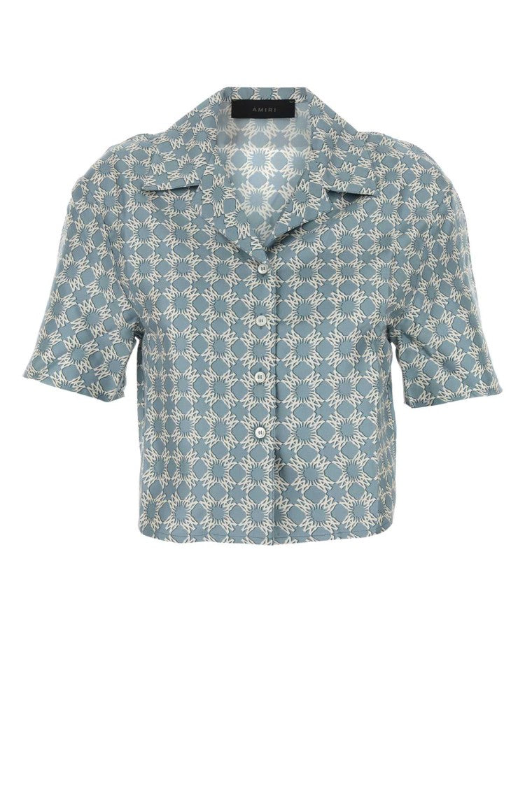 Amiri Printed Silk Shirt