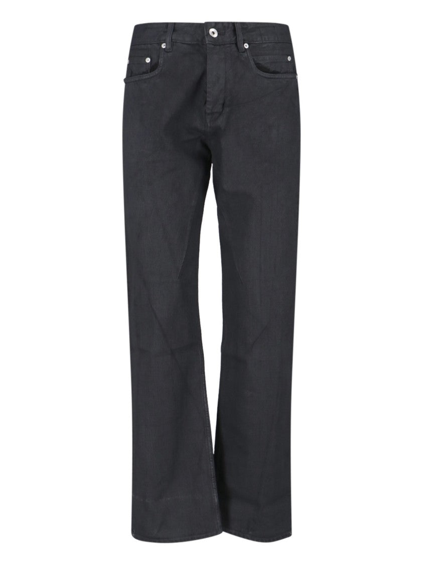 Drkshdw By Rick Owens Straight-Leg Jeans – Black