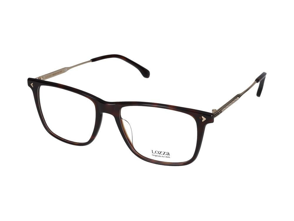 Lozza Eyeglasses Vl4307 714Y Avana Lucida 55/17/145