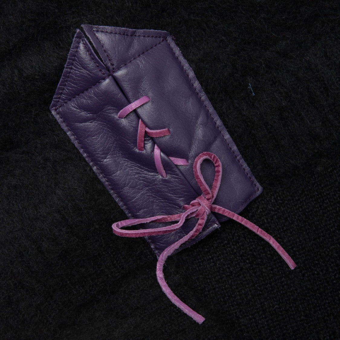 Needles Deep V-Neck Button-Down Mohair Cardigan