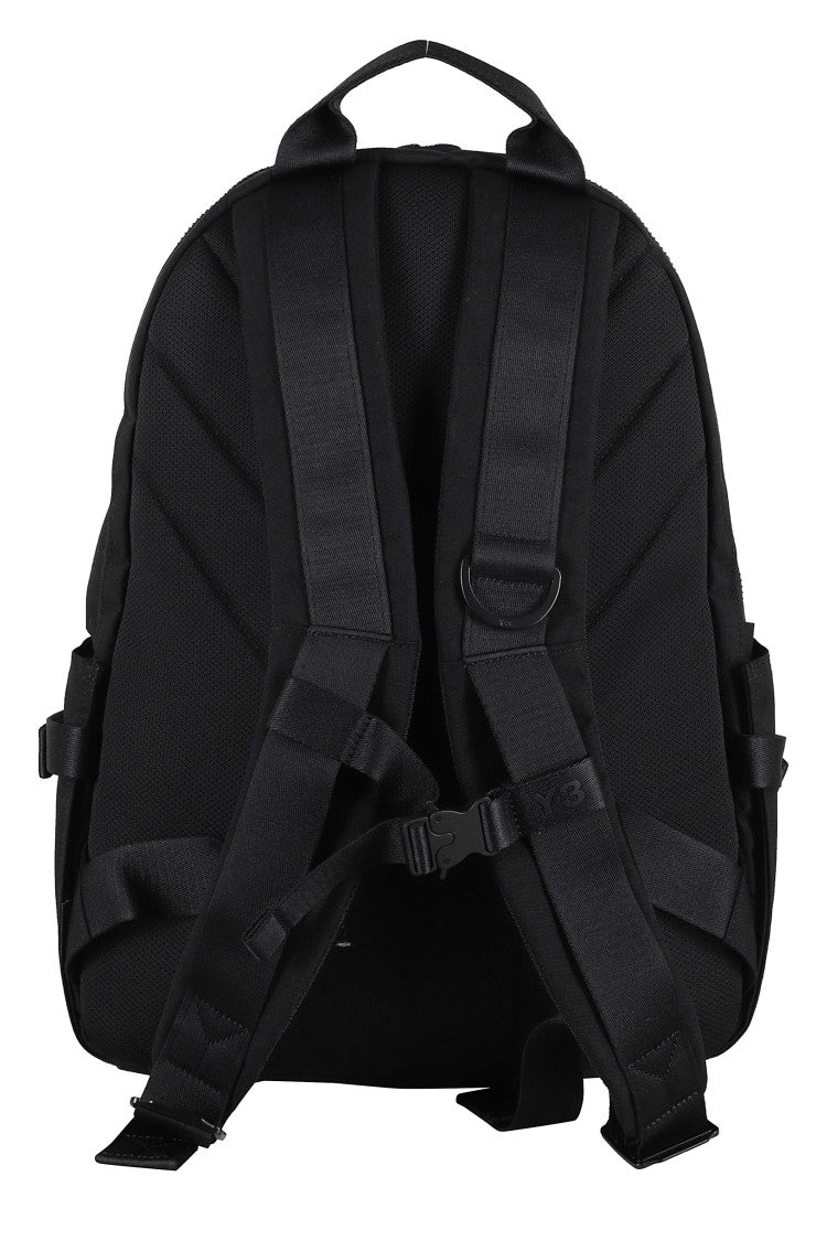 Y-3 Black Stapl Padding Laptop Polyester Backpack