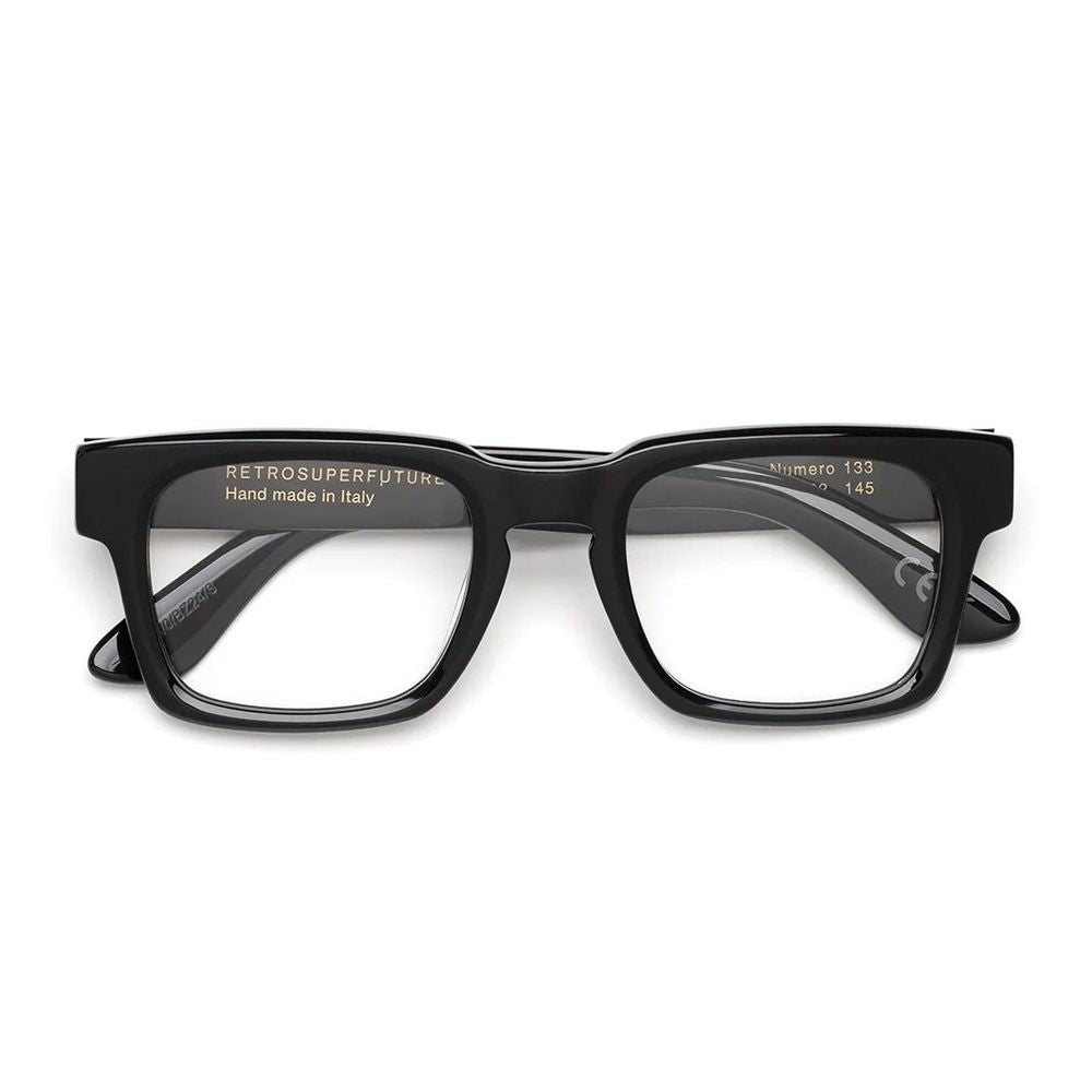 Retrosuperfuture Numero 133 Glossy Black Square Optical Frames