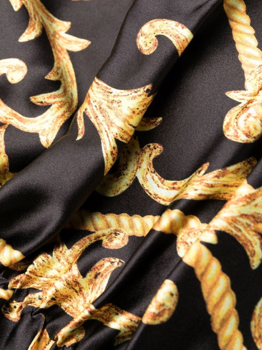 Ganni Baroque-Print Dress