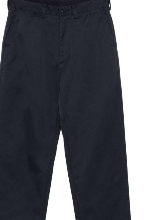 Nanamica Relaxed Fit Straight Pants With Mid-Rise Waist