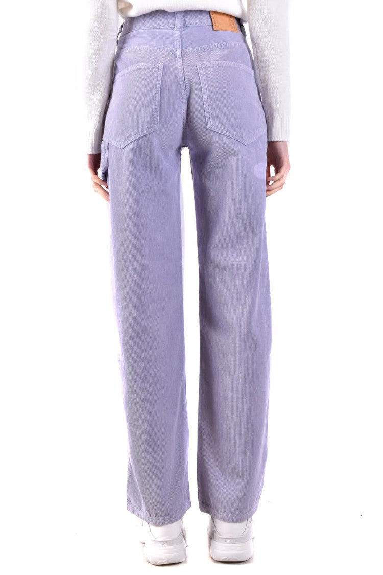 Haikure Wide-Leg Lilac High Waist Jeans