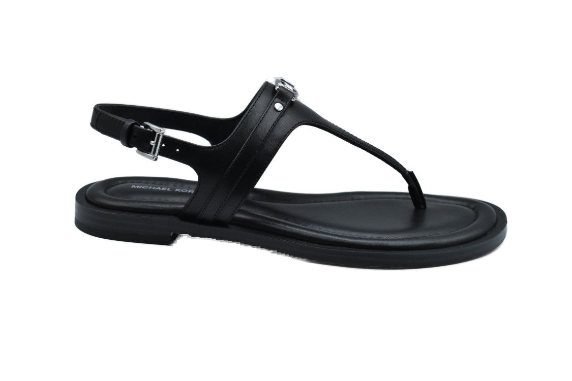 Michael Kors Black Low Top Shoes With Thong Design