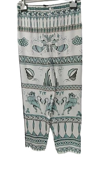 Fabiana Filippi Artistic Trousers With Unique Print