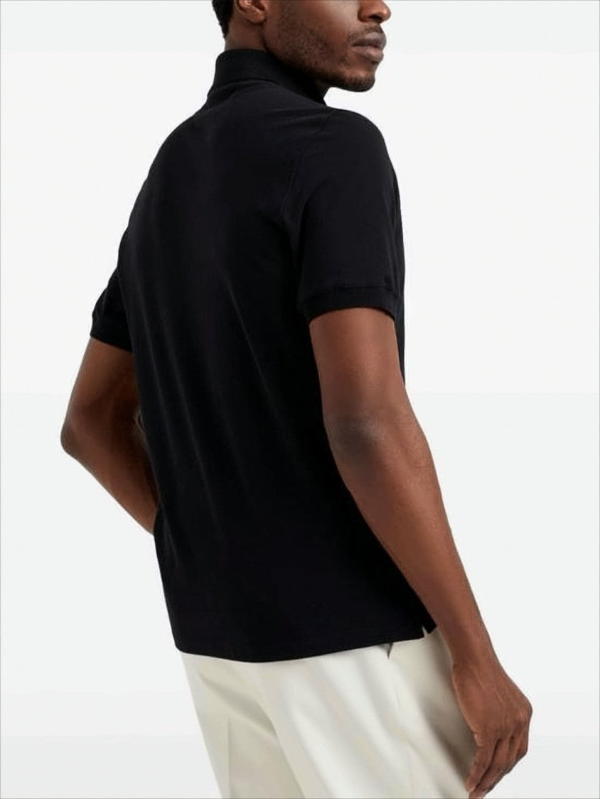 Brunello Cucinelli Short-Sleeve Polo Shirt With Traditional Collar