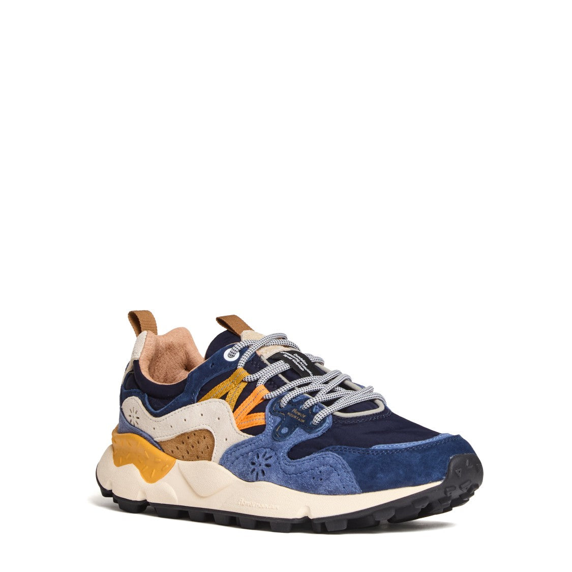 Flower Mountain Yamano 3 Suede Nylon Sneakers