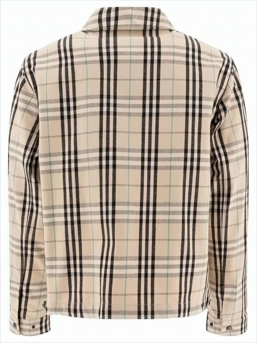 Burberry Cropped Classic Check Jacket