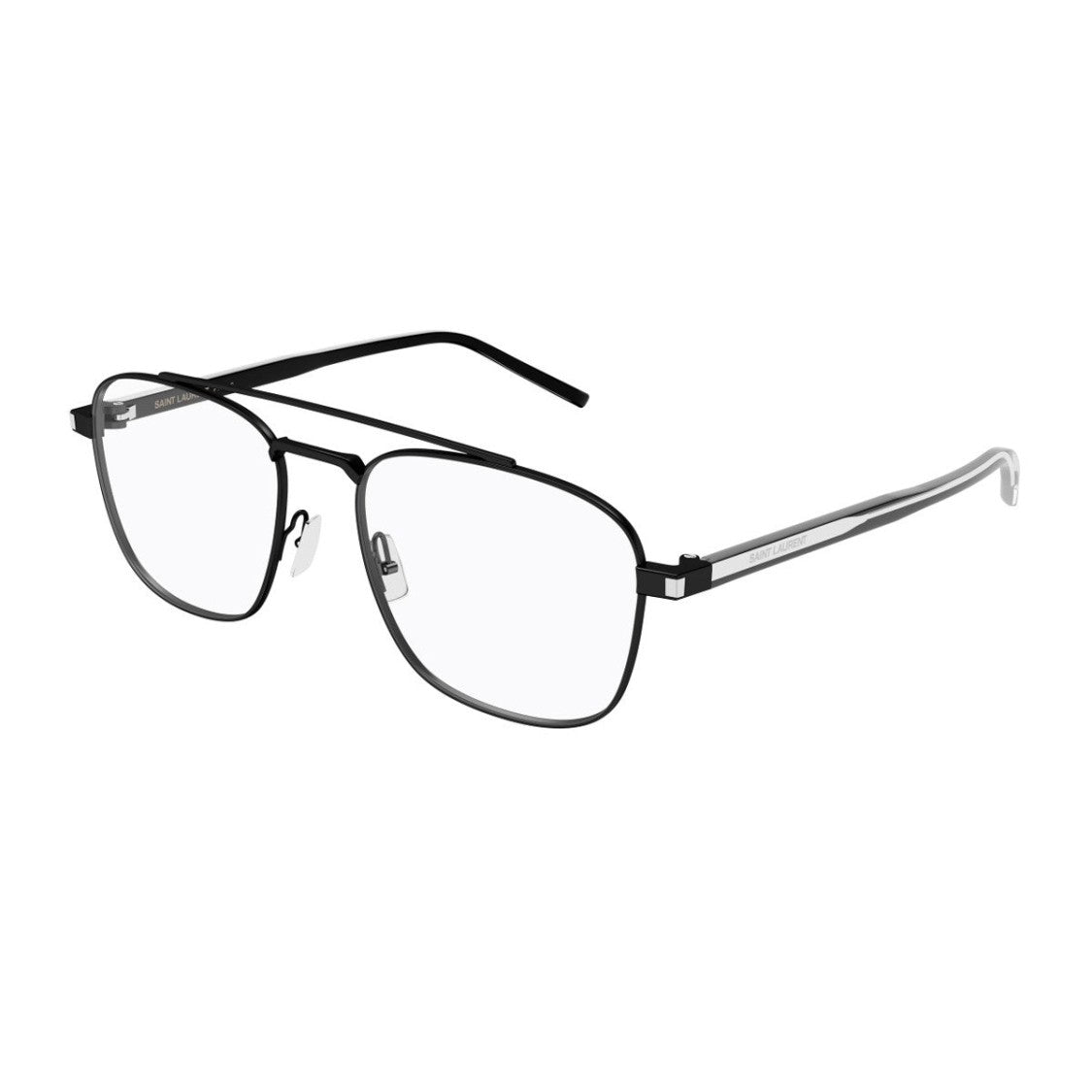 Saint Laurent Pilot-Inspired Saint Laurent Sl 665 Naked Wirecore Frames