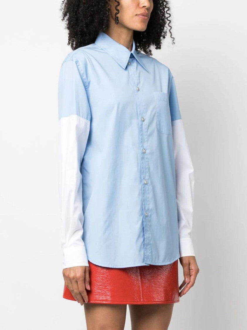 Marni Cotton Shirt With Wite Sleeves