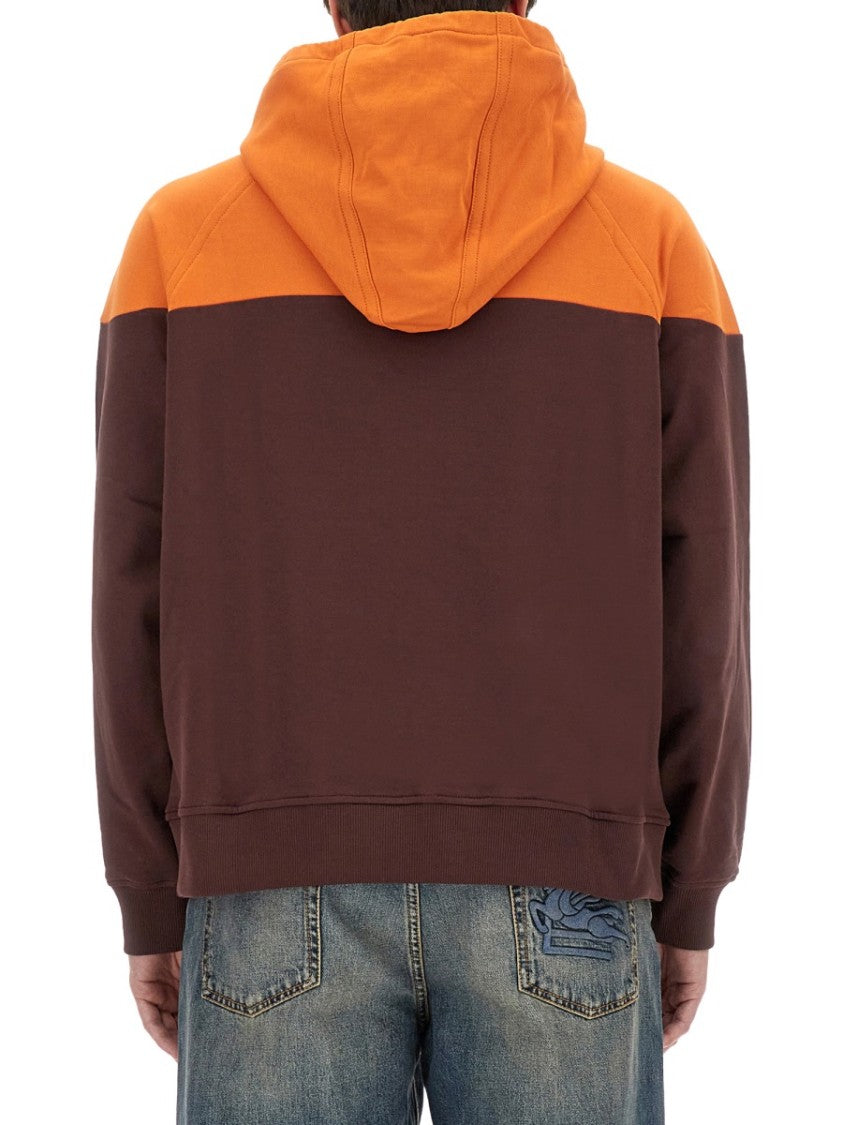 Etro Color-Block Hooded Sweatshirt