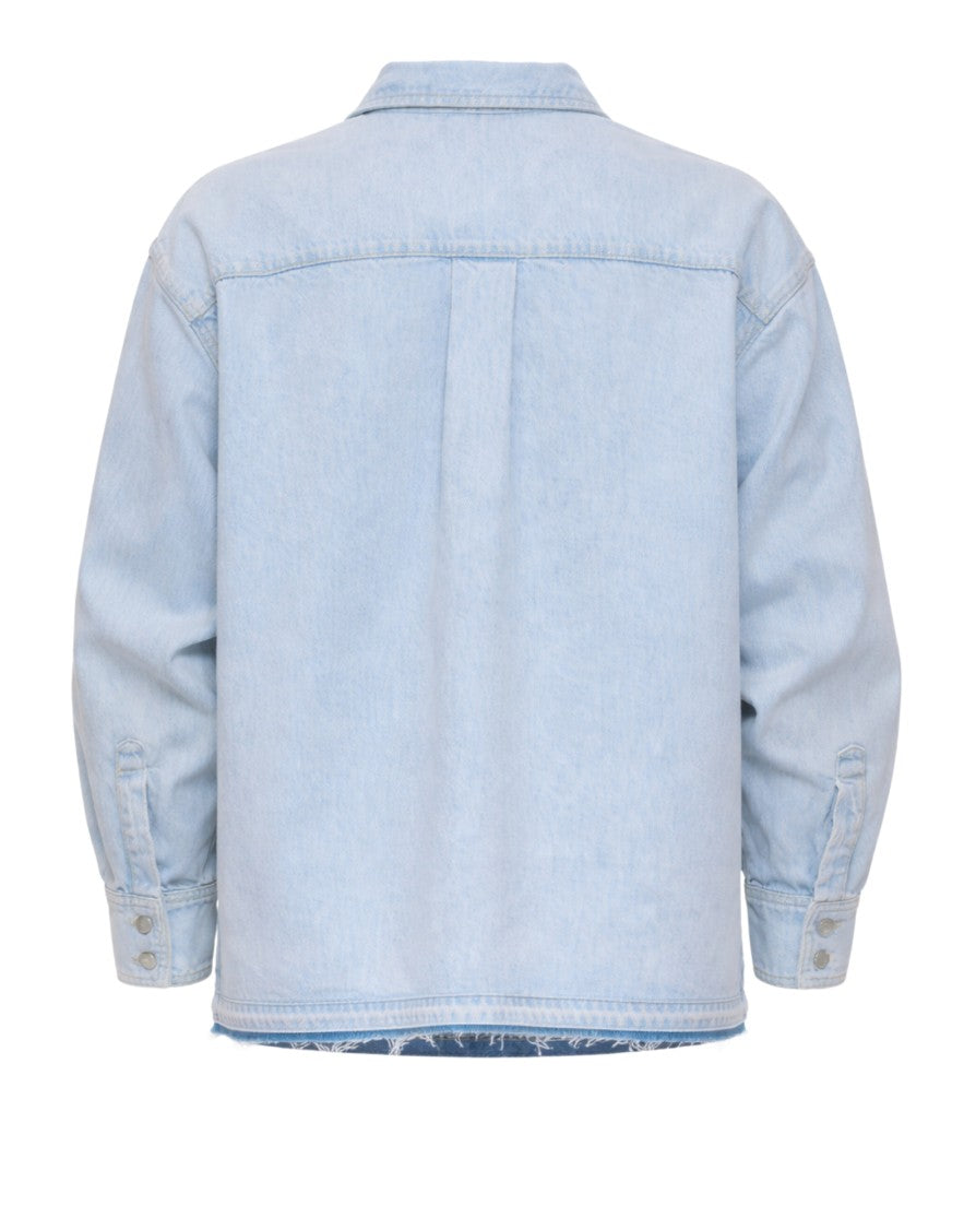 Desmore Men’S Light Denim Overshirt