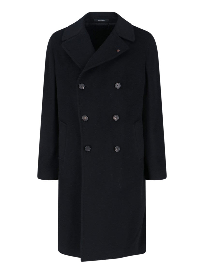 Tagliatore Tailored Black Jacket With Structured Design