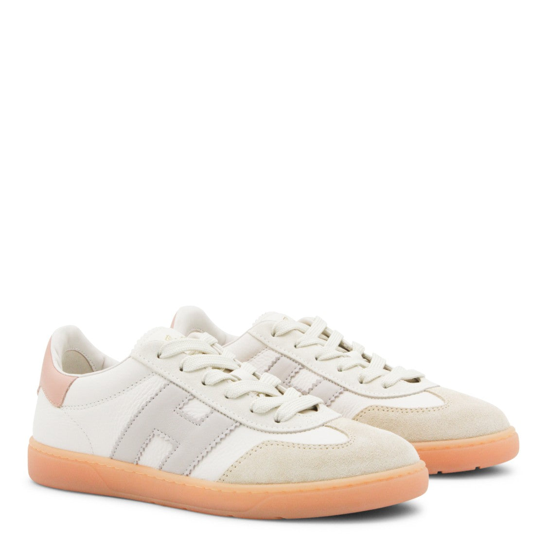Hogan White Leather Cool Sneakers
