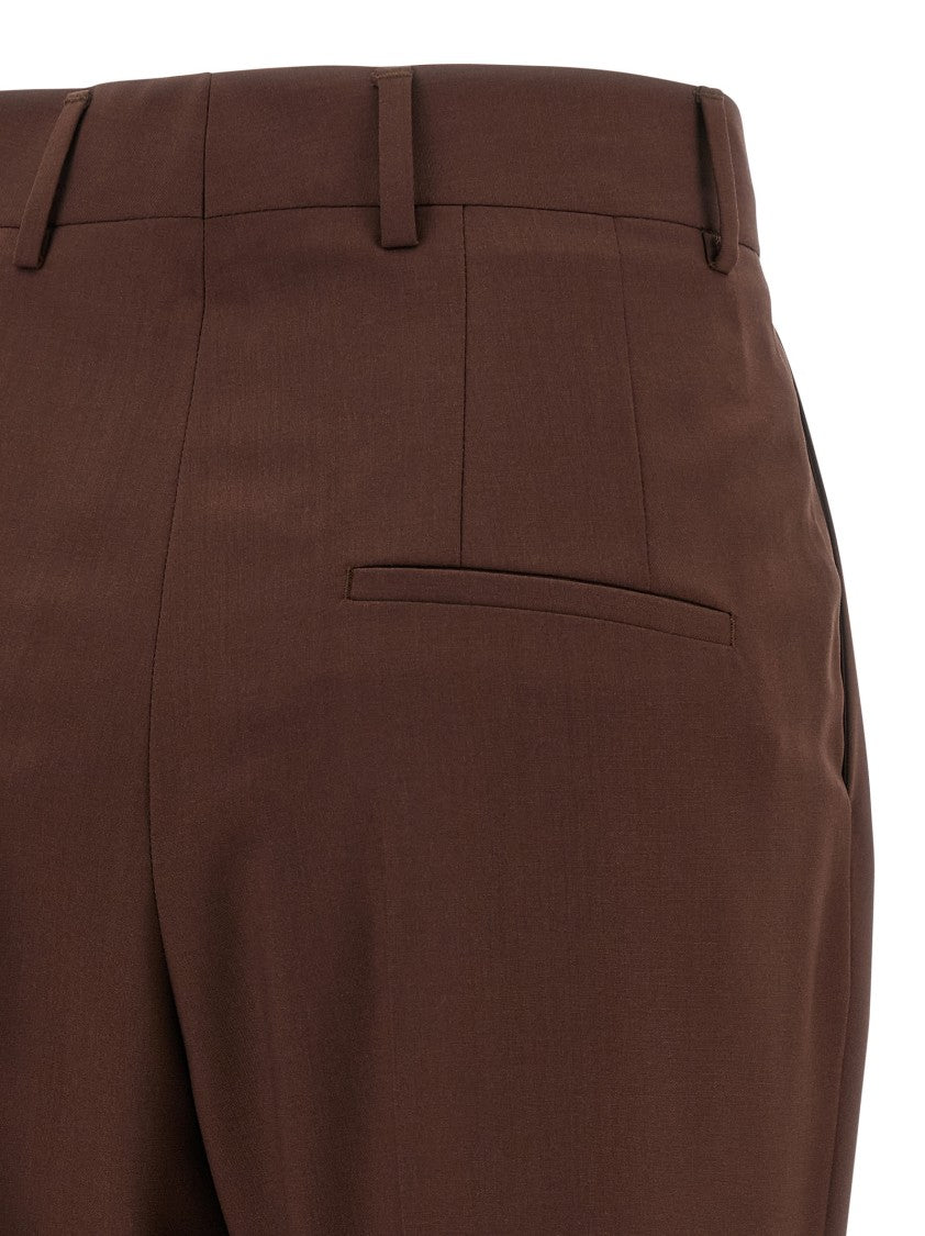 Armarium 'Clelia' Light Virgin Wool Trousers